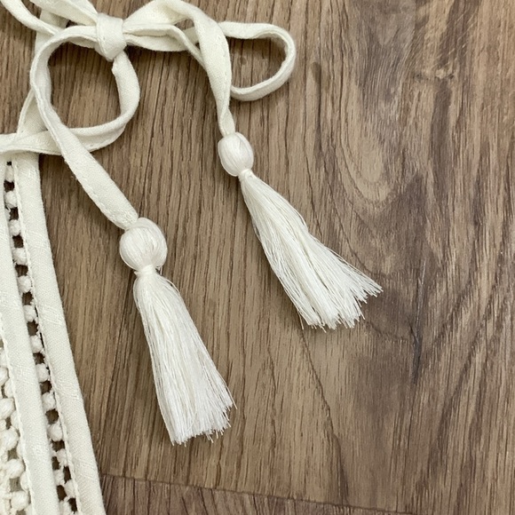 NWT Lucky Brand Eyelet Maxi dress. Size Small - Picture 9 of 16